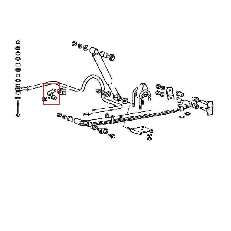 KALLISTUKSENVAKAAJAN_PUSLAN_KIINNITYSPANTA_PANTA_MITSUBISHI_PAJERO_MB176223
