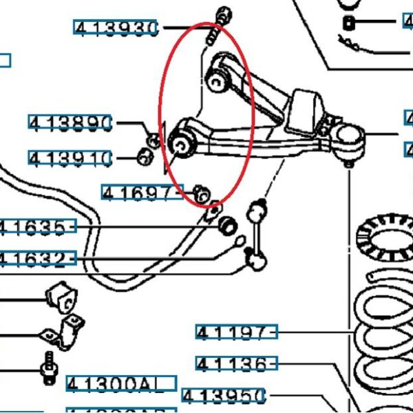 TAKATUKIVARREN__YLEMPI__KORINPAAN_PUSLAT_MITSUBISHI_PAJERO